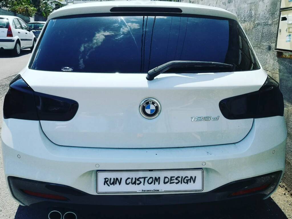 phares teintés à la réunion exemple voiture